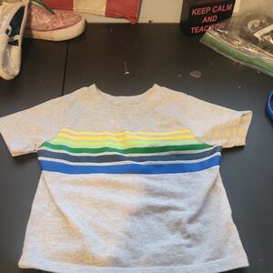 Granimals 24m Gray Striped T-Shirt